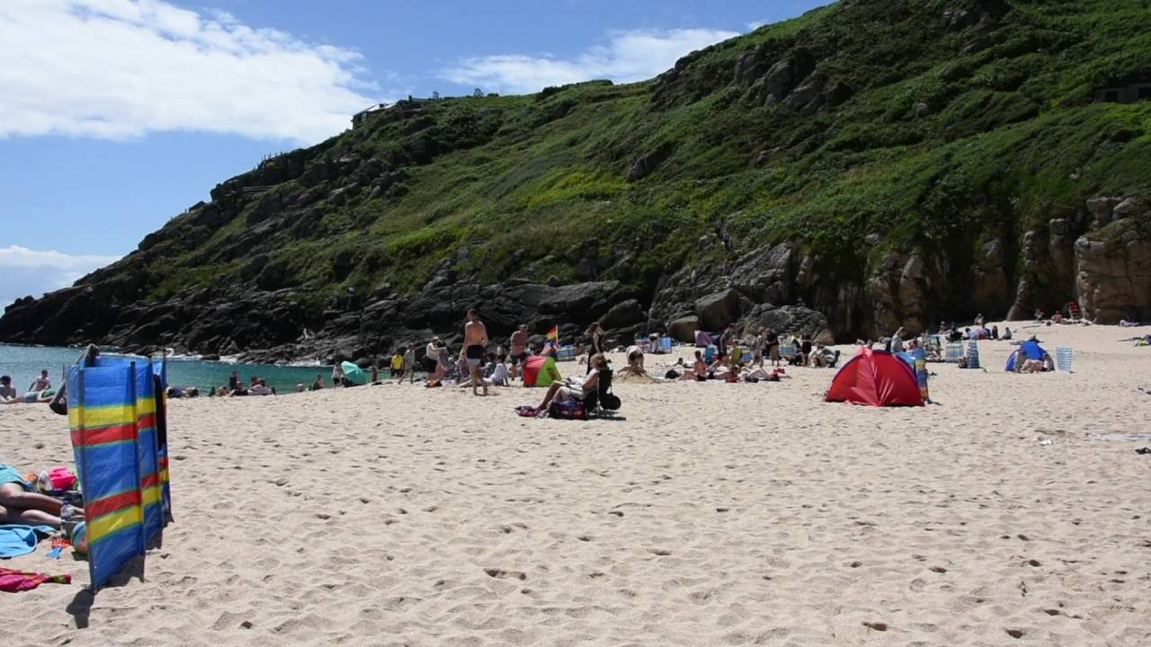 Porthcurno Beach, Cornwall, UK