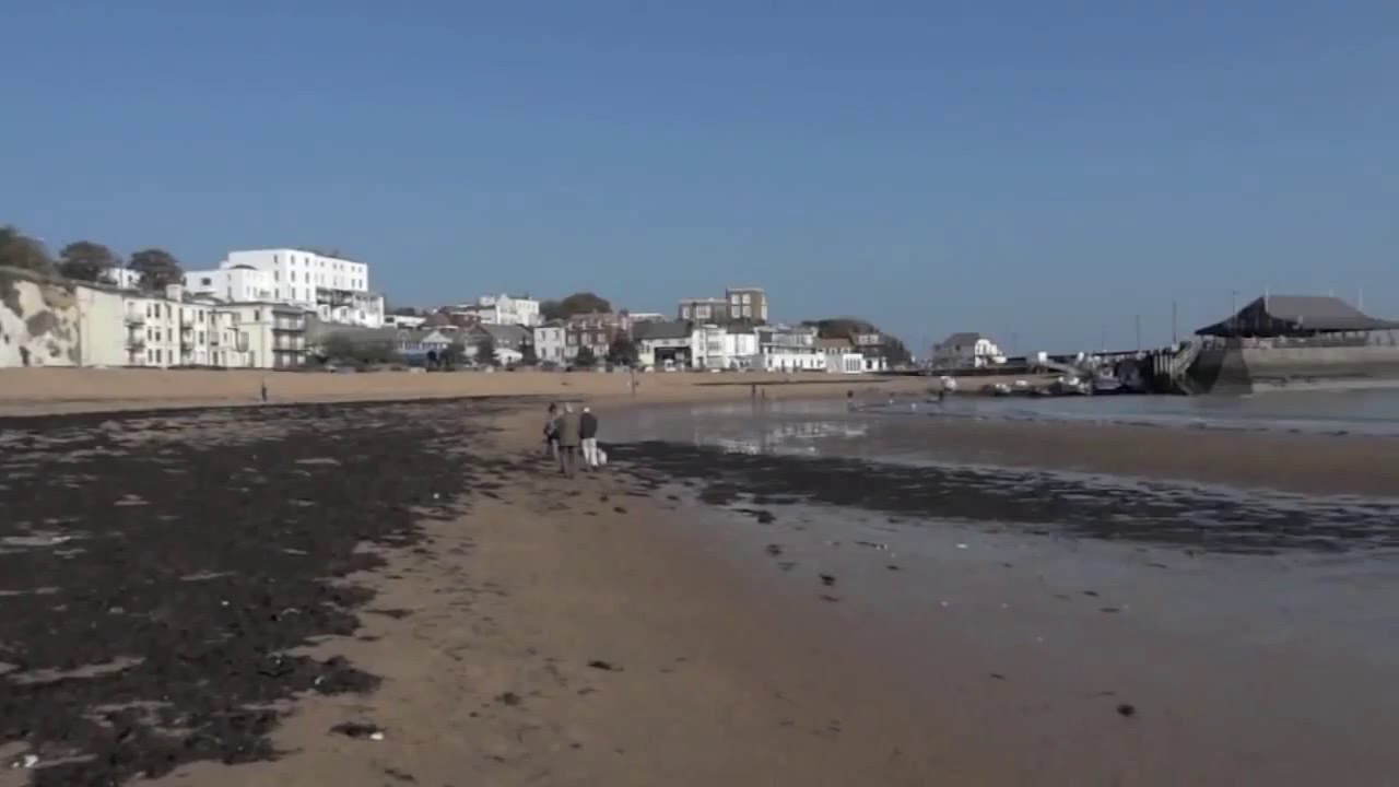 Viking Bay beach, Broadstairs, Kent, UK