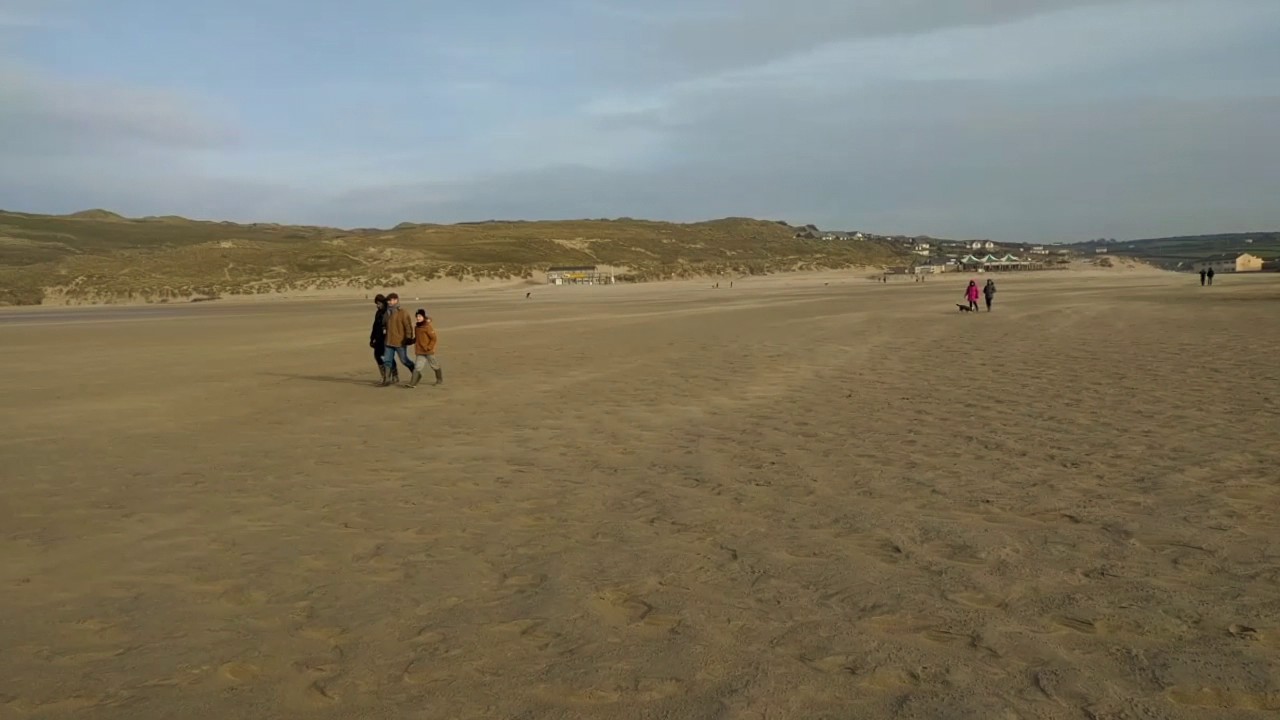 Perranporth Beach Cornwall