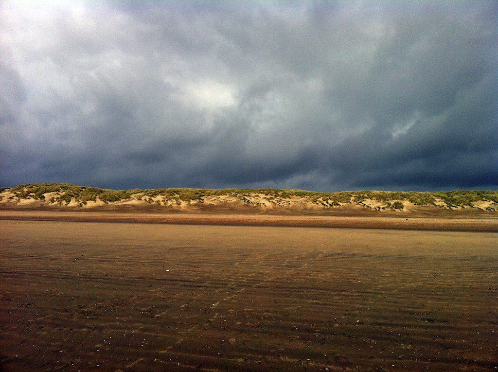 Camber Sands beach, Rye, East Sussex