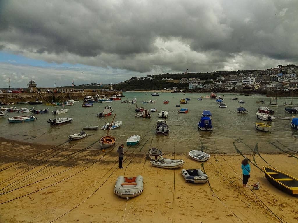 St Ives harbour, St Ives, Cornwall