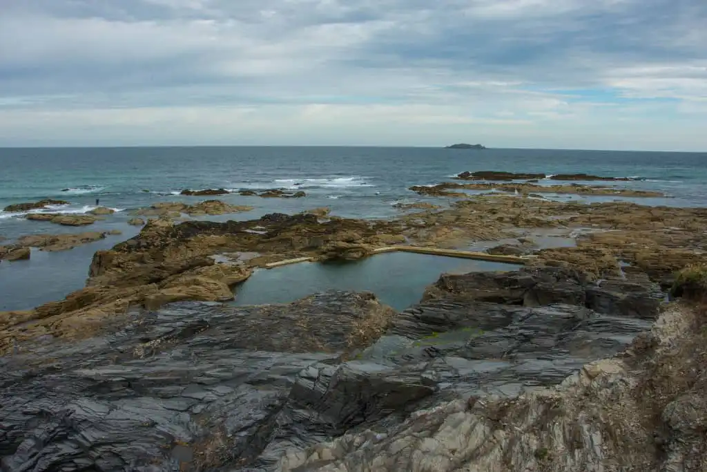 Newtrain Bay or Rocky Beach, Trevone, Padstow, Cornwall