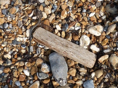 Beachcombing on UK beaches