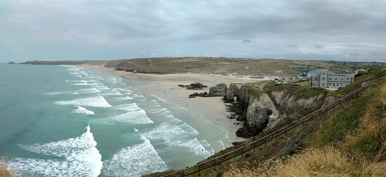 Perranporth beach