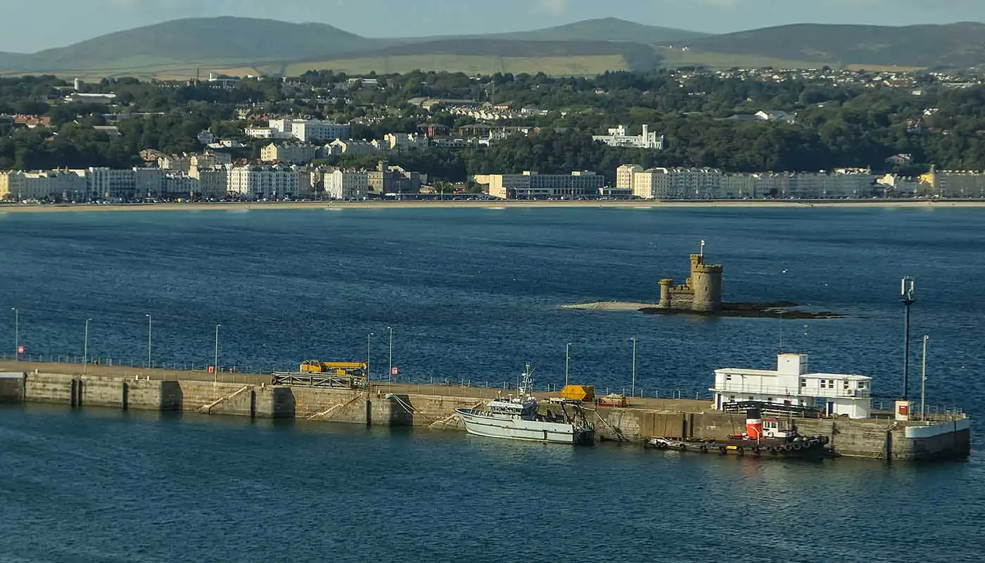 The Tower of Refuge, also known as St. Mary’s Isle