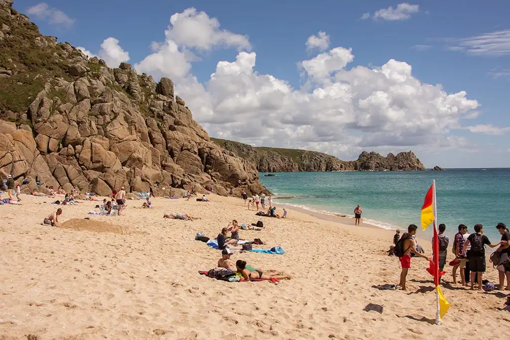 Porthcurno Beach, Cornwall