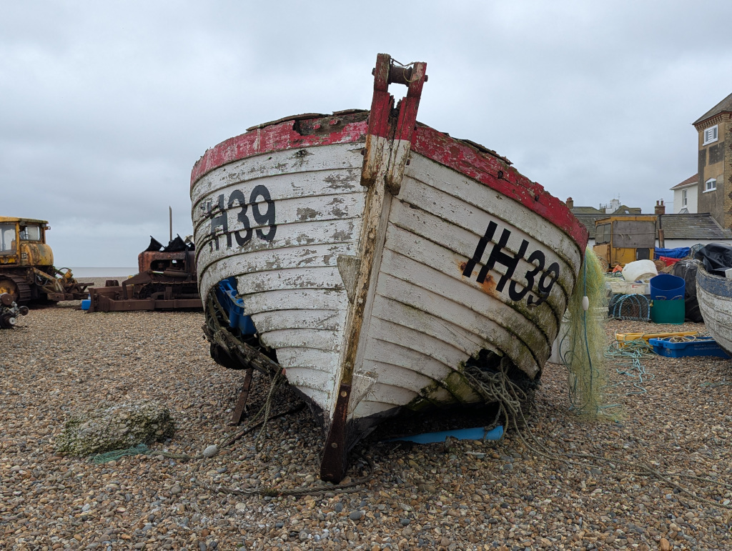 Boat on Aldeburgh Beach