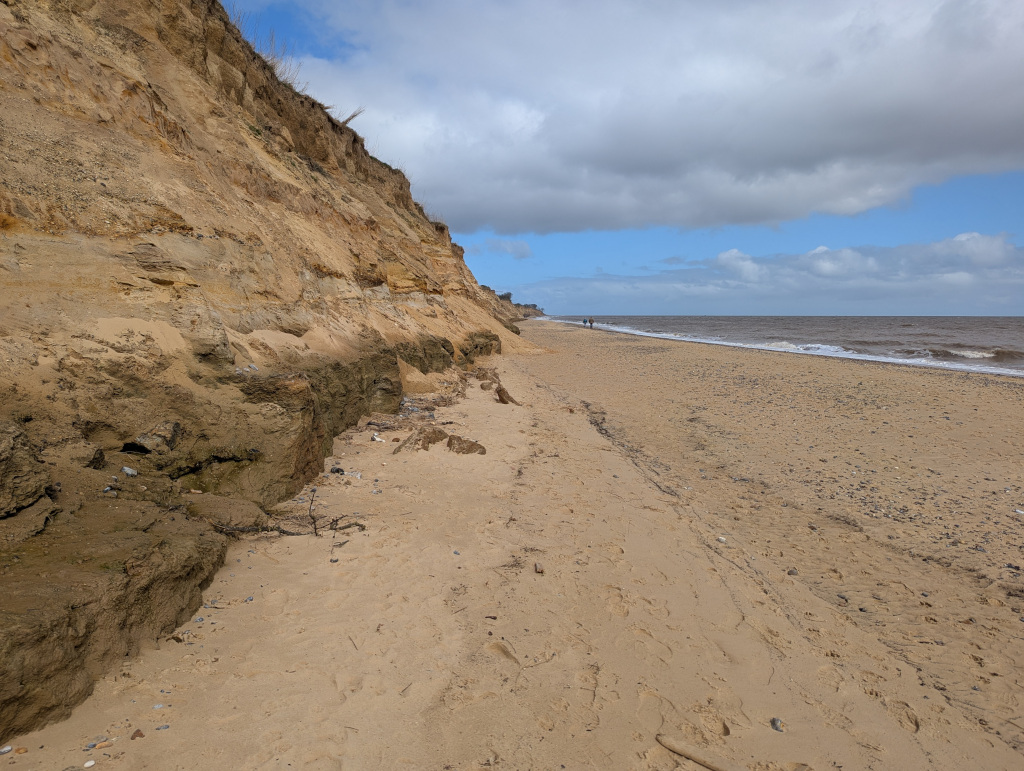 Covehithe Beach Cliffs